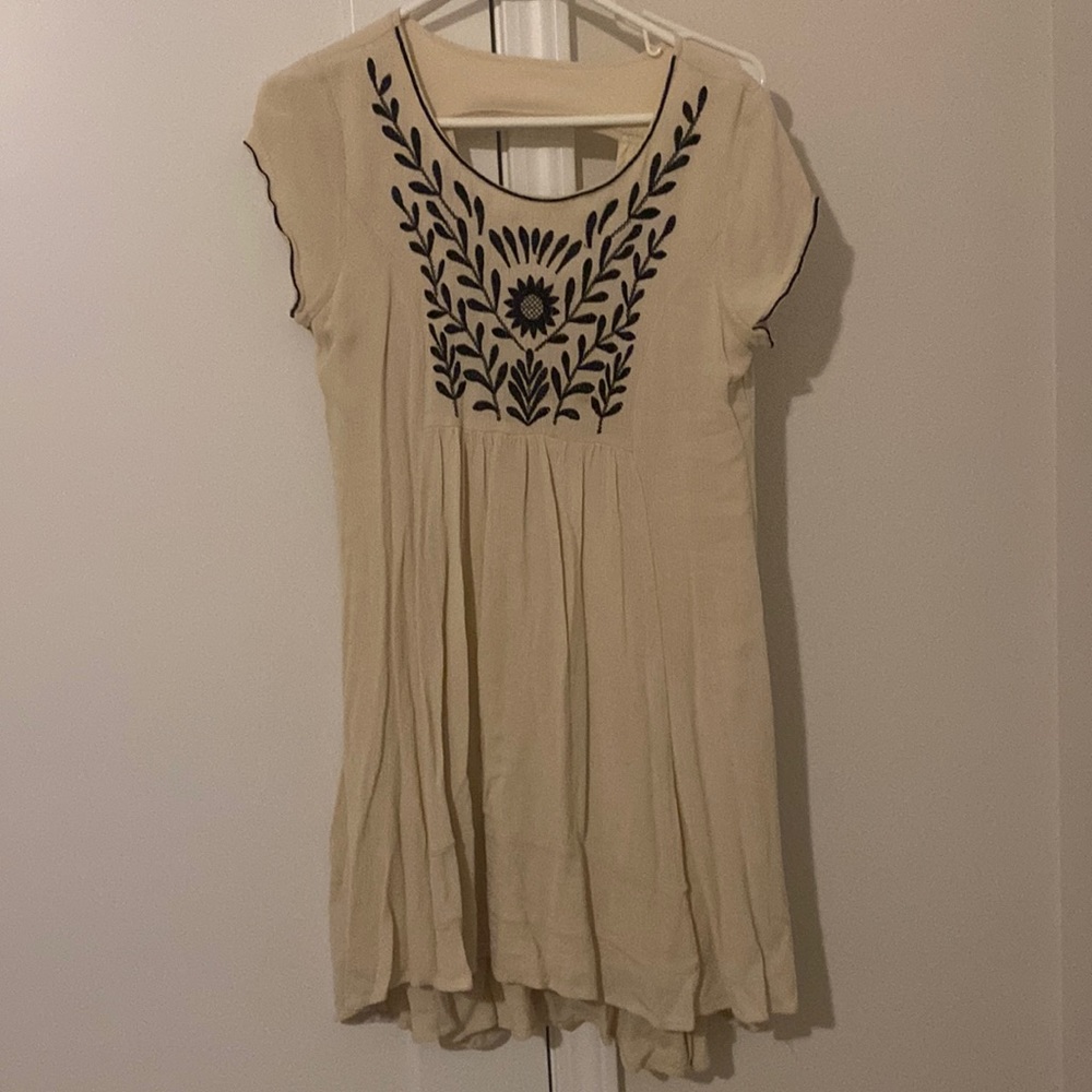 Khaki Design Dress